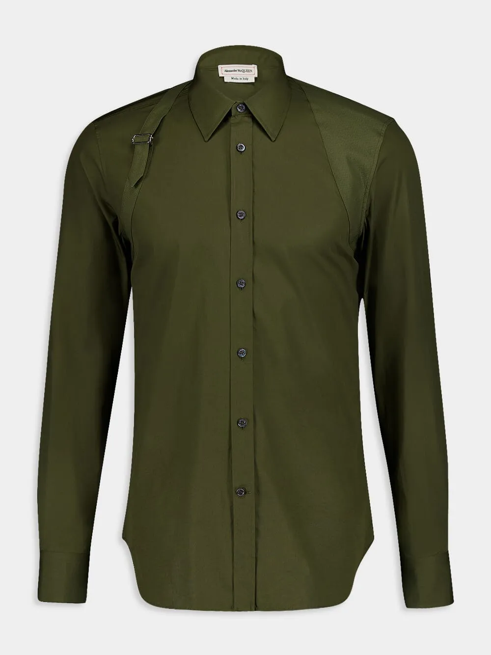 Military Green Cotton Shirt