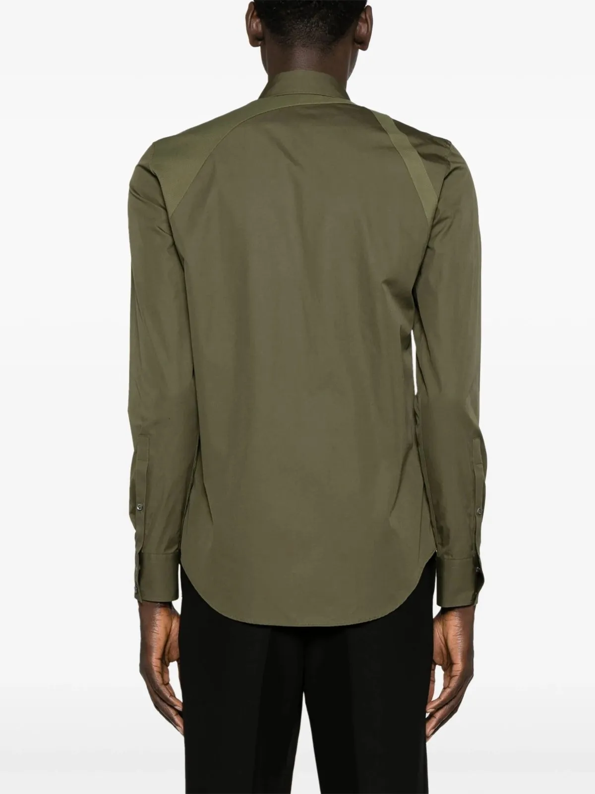 Military Green Cotton Shirt