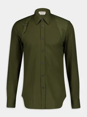 Military Green Cotton Shirt