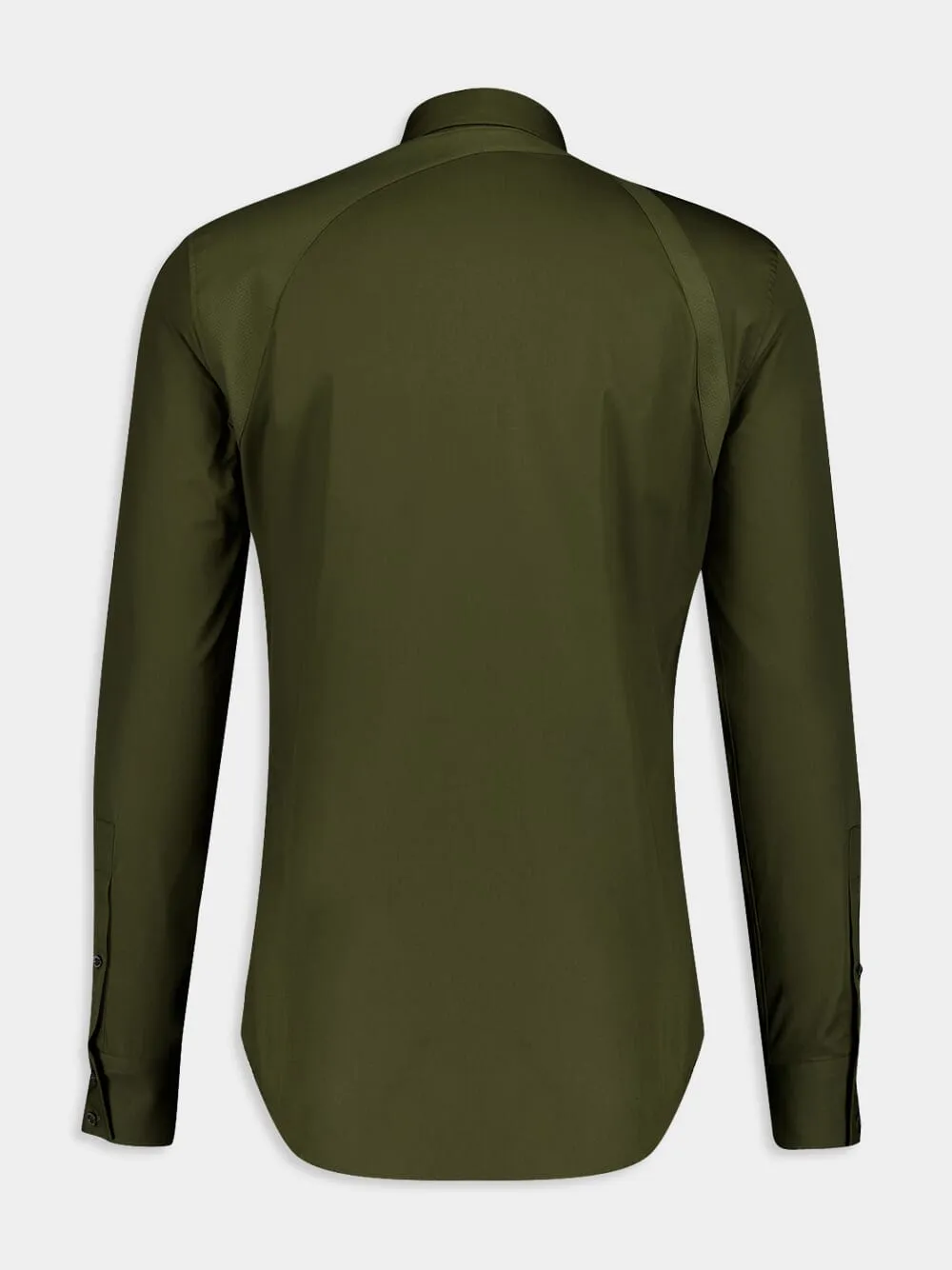 Military Green Cotton Shirt