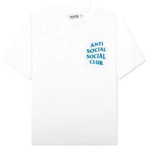 Mind Games Glitter Tee - White