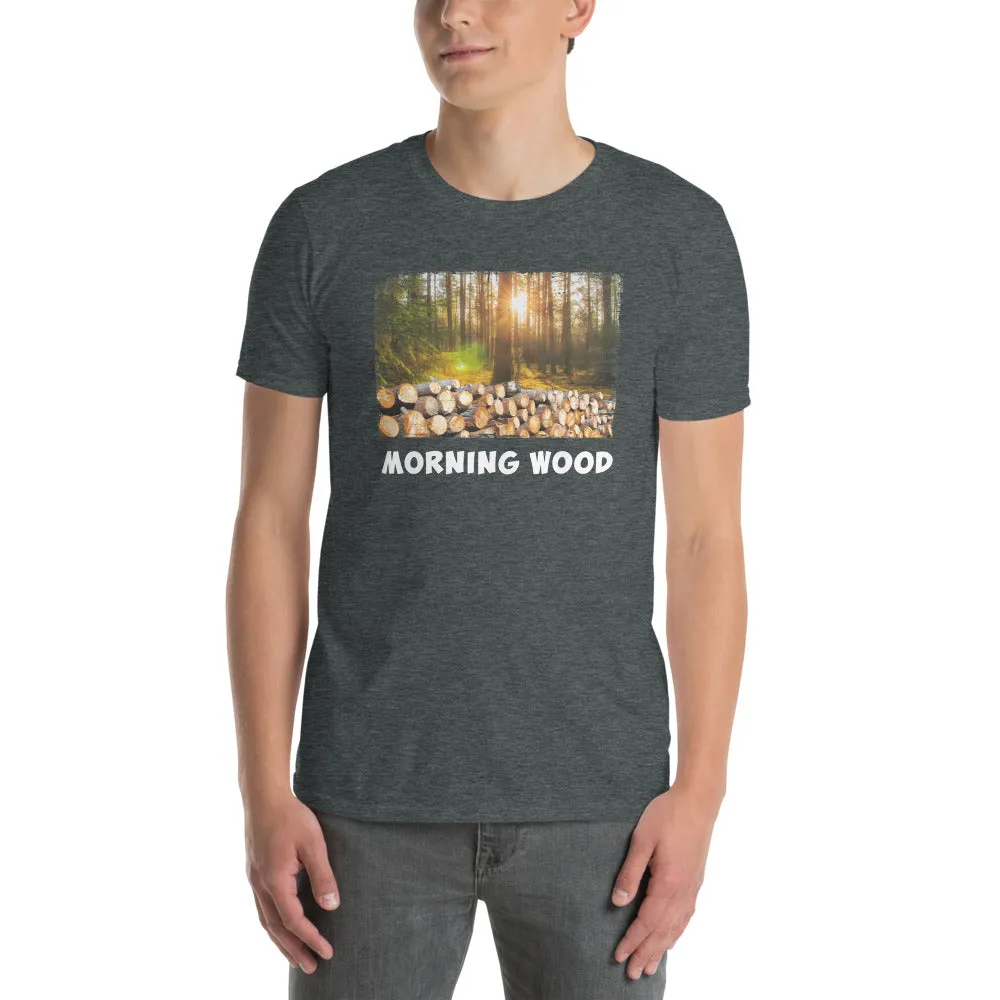 Morning Wood Funny T-shirt