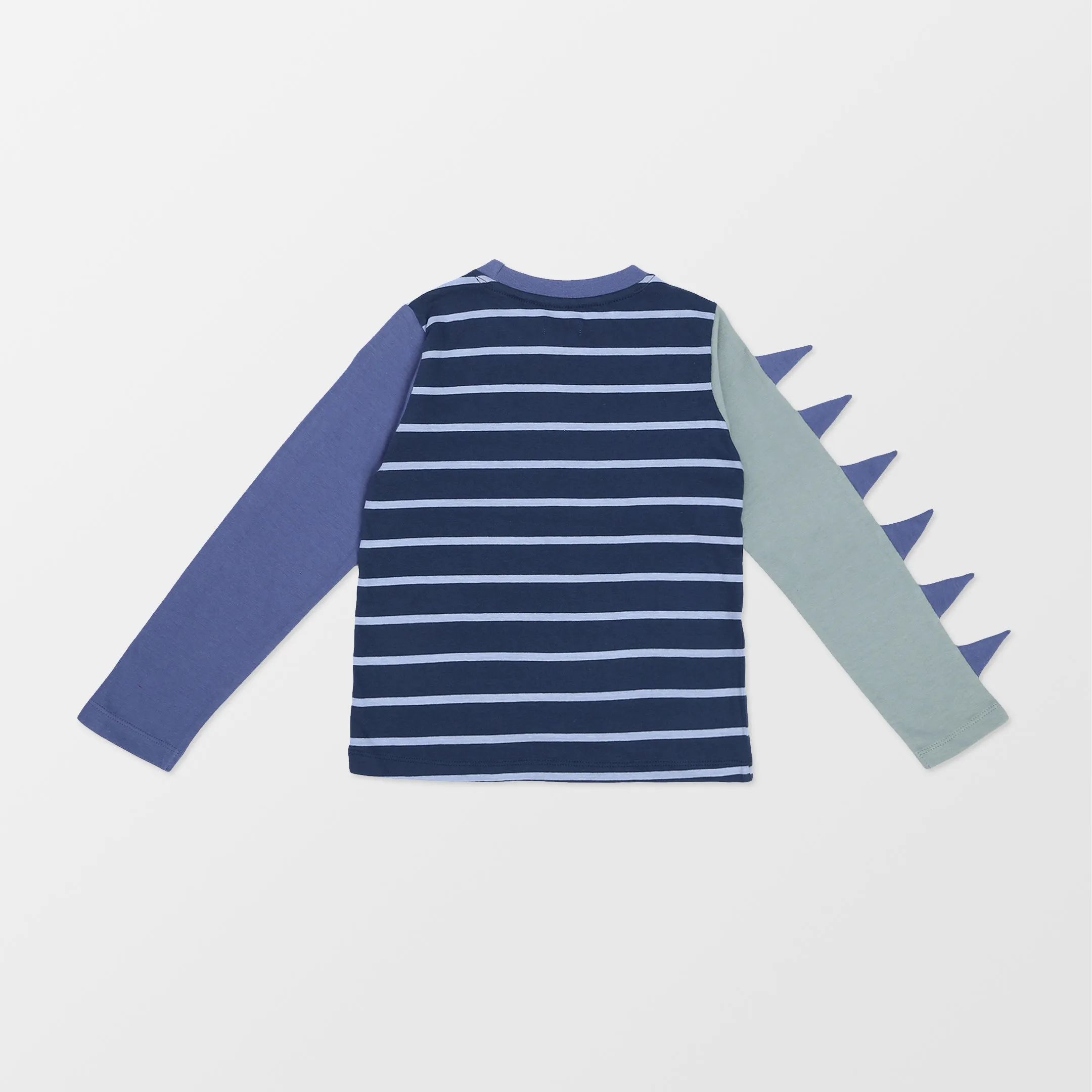 Multicoloured Stripe Print Top