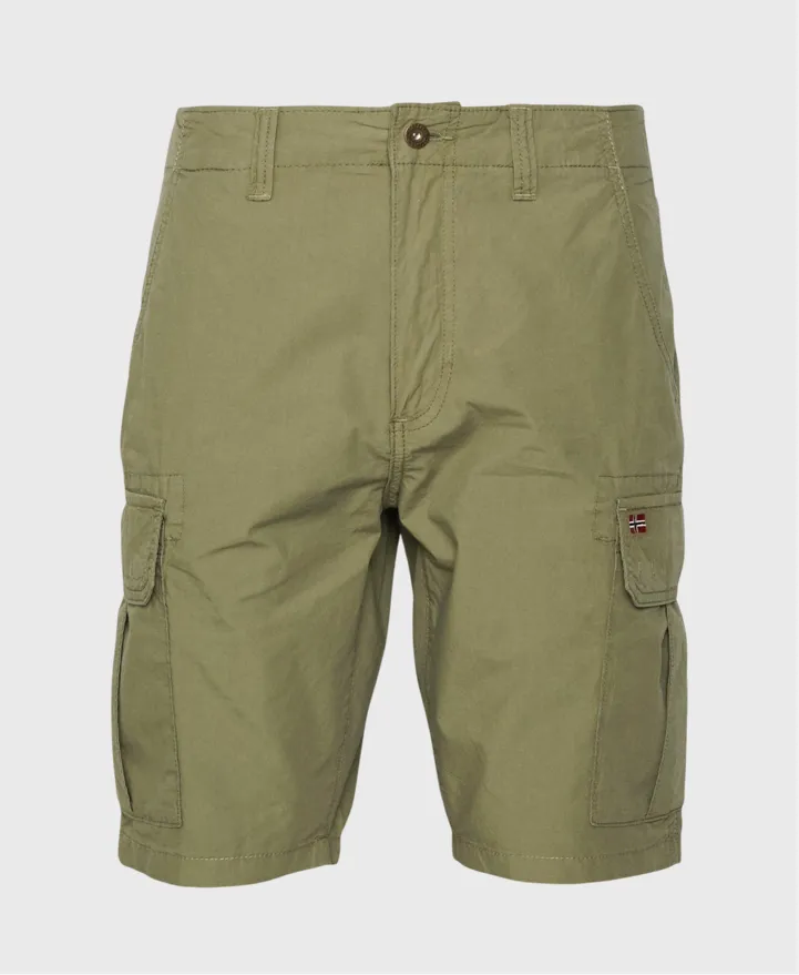 Napapijri Noto Cargo Shorts Green Lichen