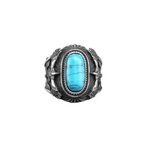 Native Stone Totem Ring