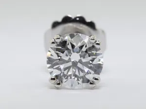 Natural 2.06 Carat GIA CERTIFIED Loose ROUND BRILLIANT Cut Diamond E VS1