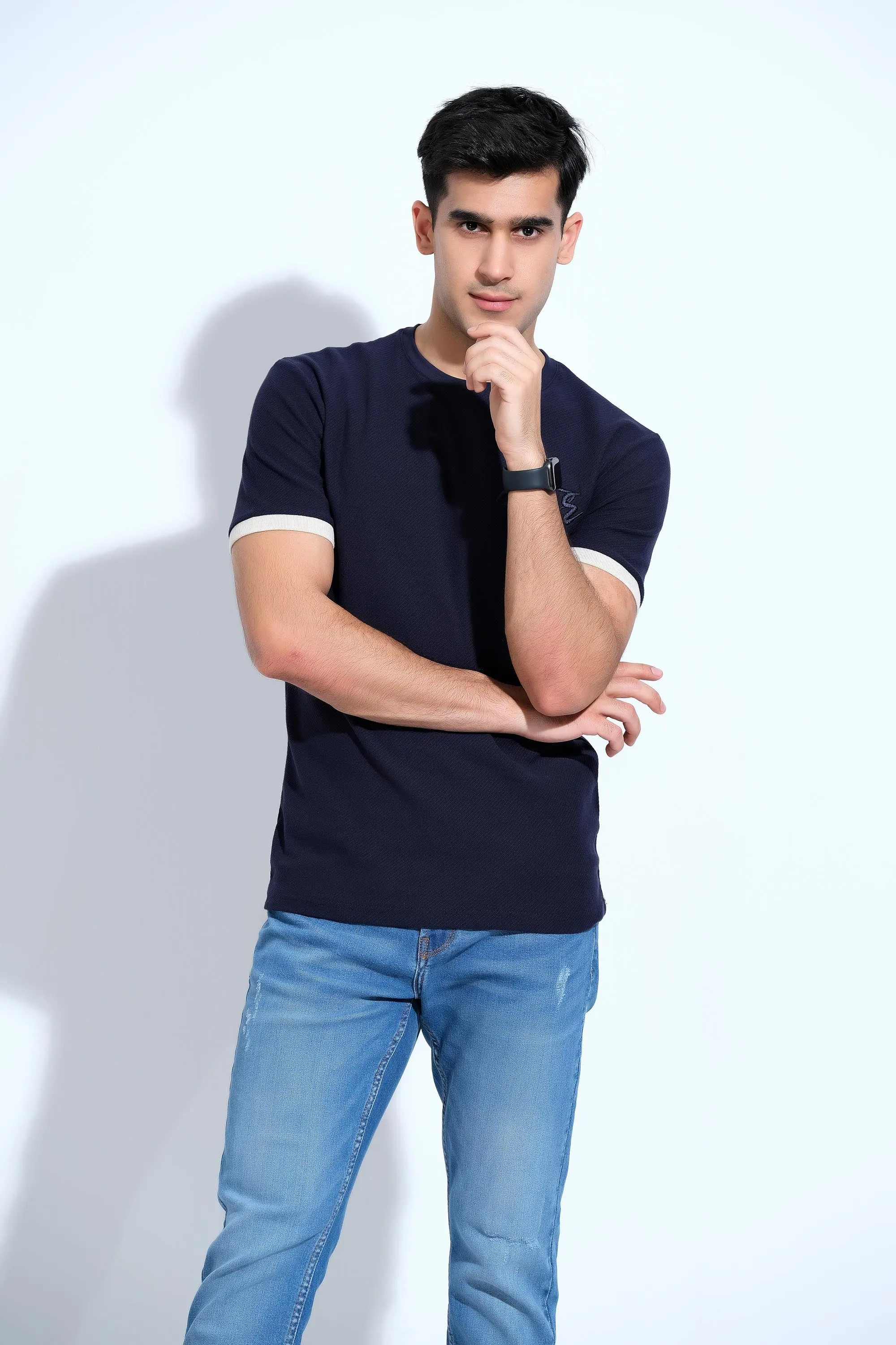 Navy Logo T-Shirt