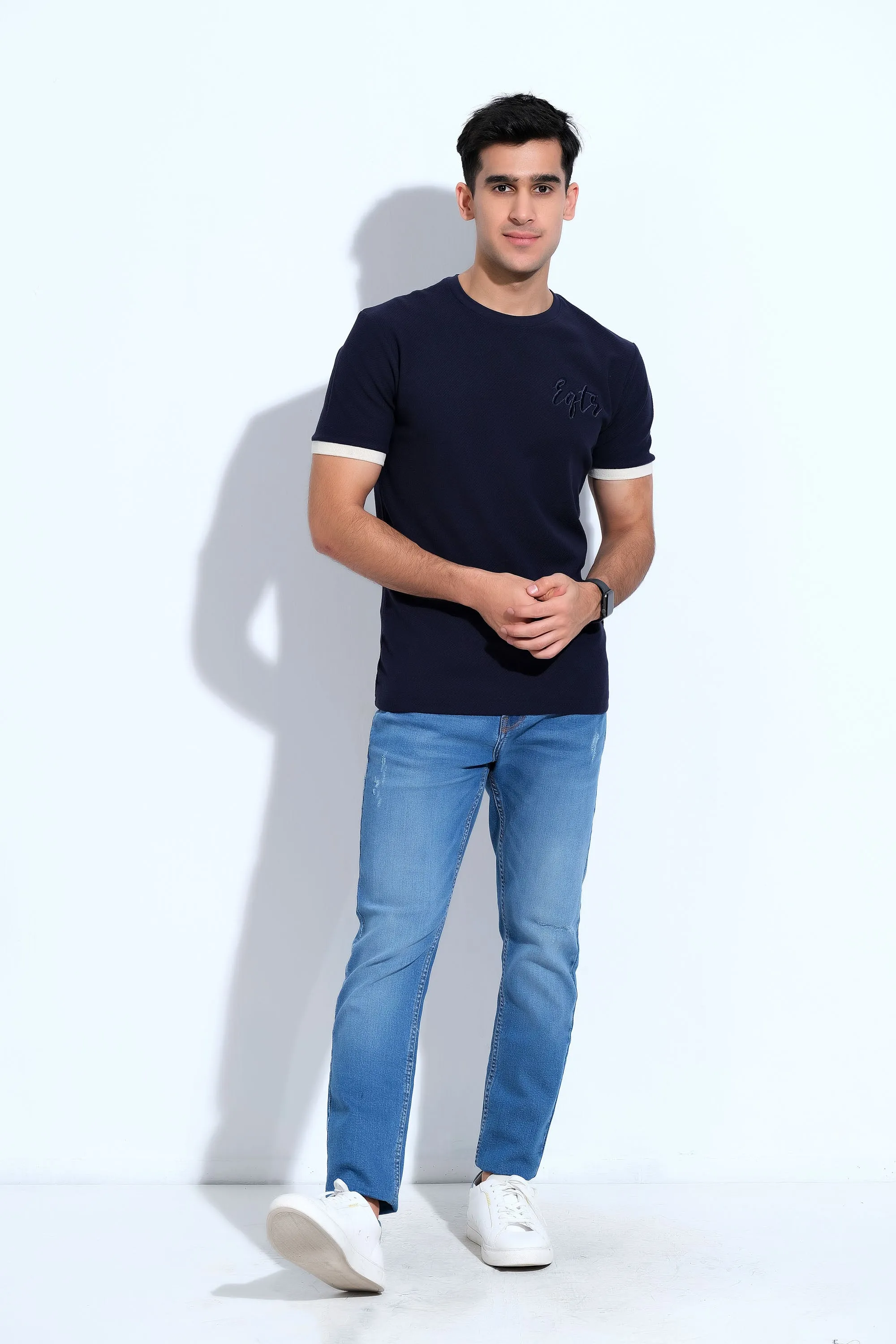 Navy Logo T-Shirt