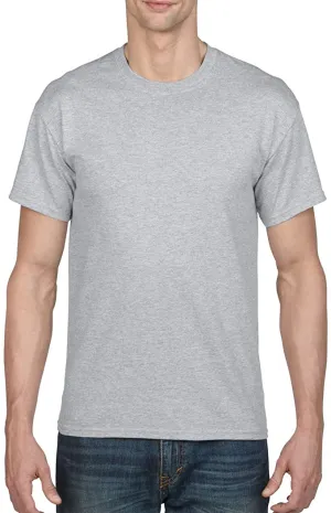 New Hanes Mens Crew Neck T-Shirts, 2-Pack, Light Grey, Sz XL!