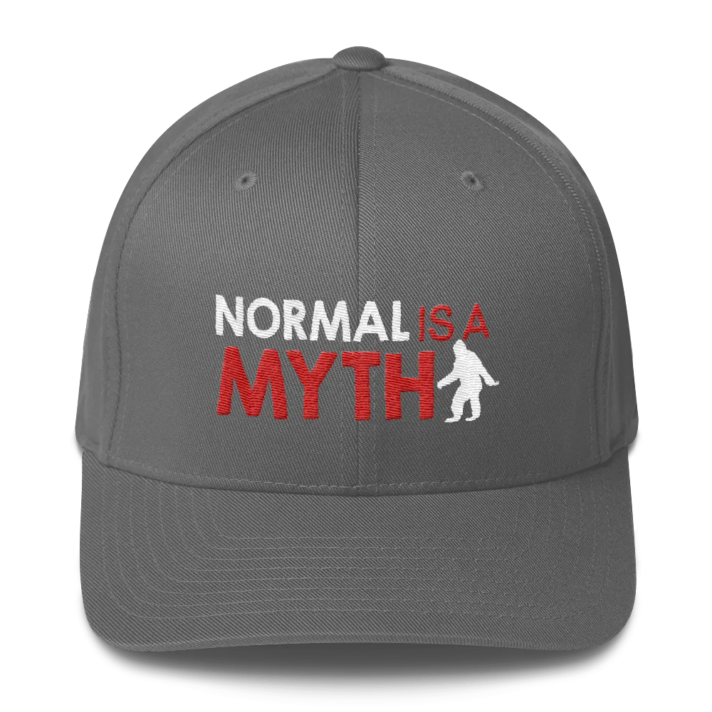 Normal is a Myth (Bigfoot) Structured Twill Cap