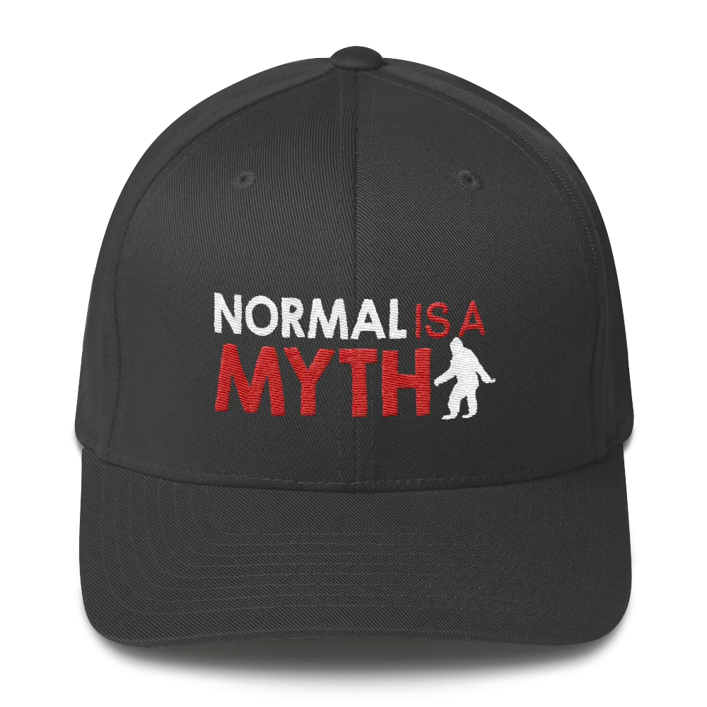 Normal is a Myth (Bigfoot) Structured Twill Cap
