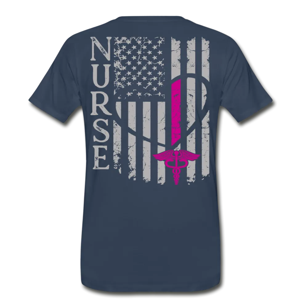 Nurse Earned Men’s Premium Organic T-Shirt (CK1634)