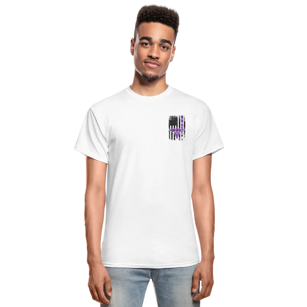 Nurse Flag Gildan Ultra Cotton Adult T-Shirt (CK1808)