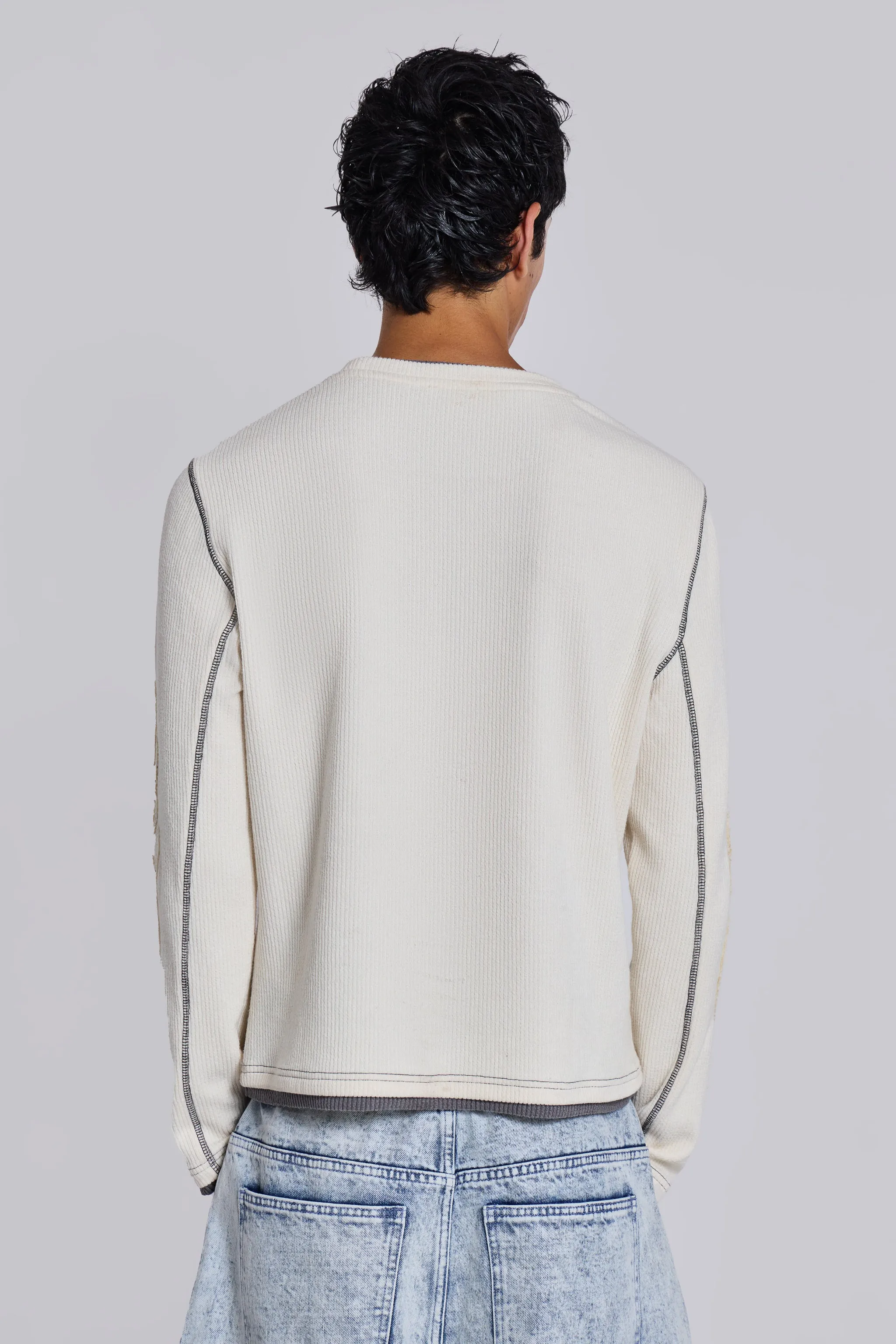 Off White Tattoo Applique Tee