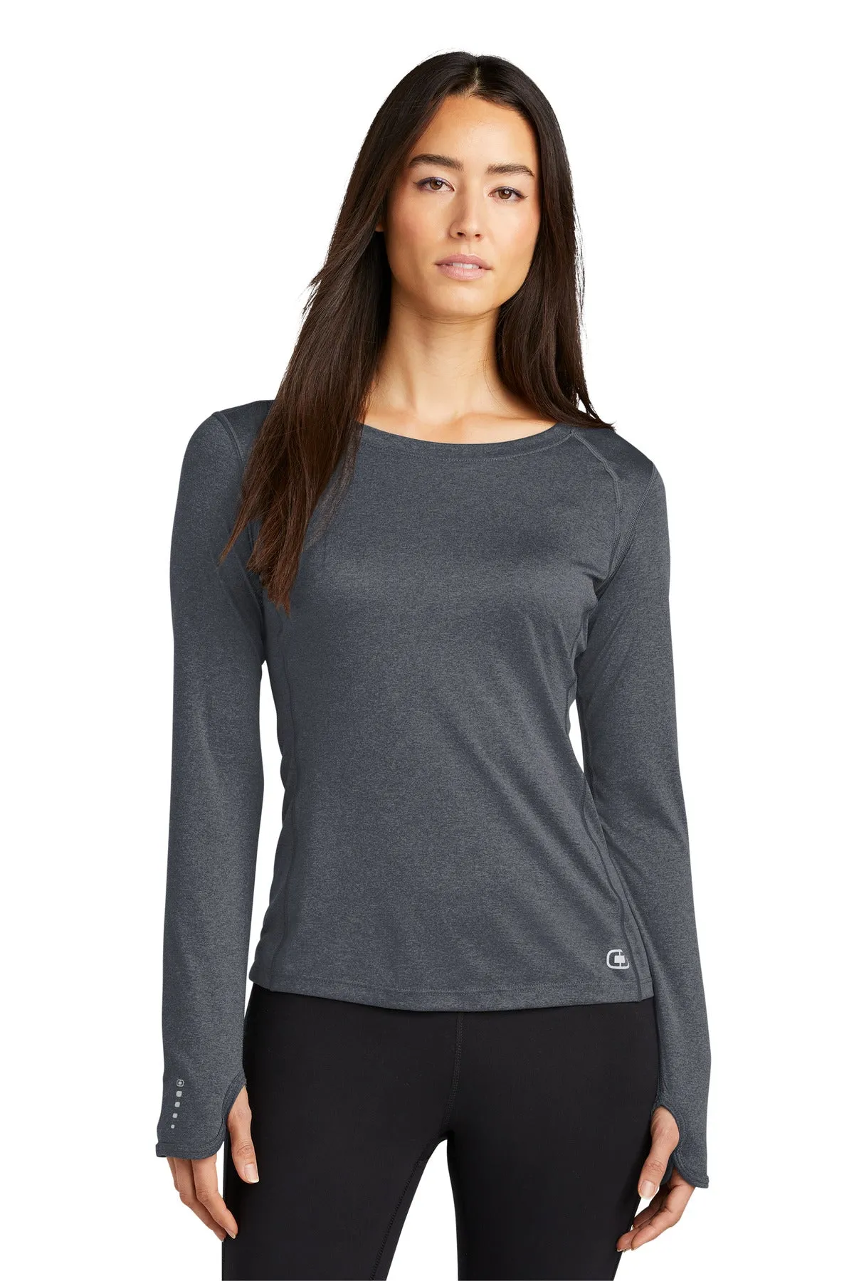 OGIO¨ Ladies Long Sleeve Pulse Crew. LOE321