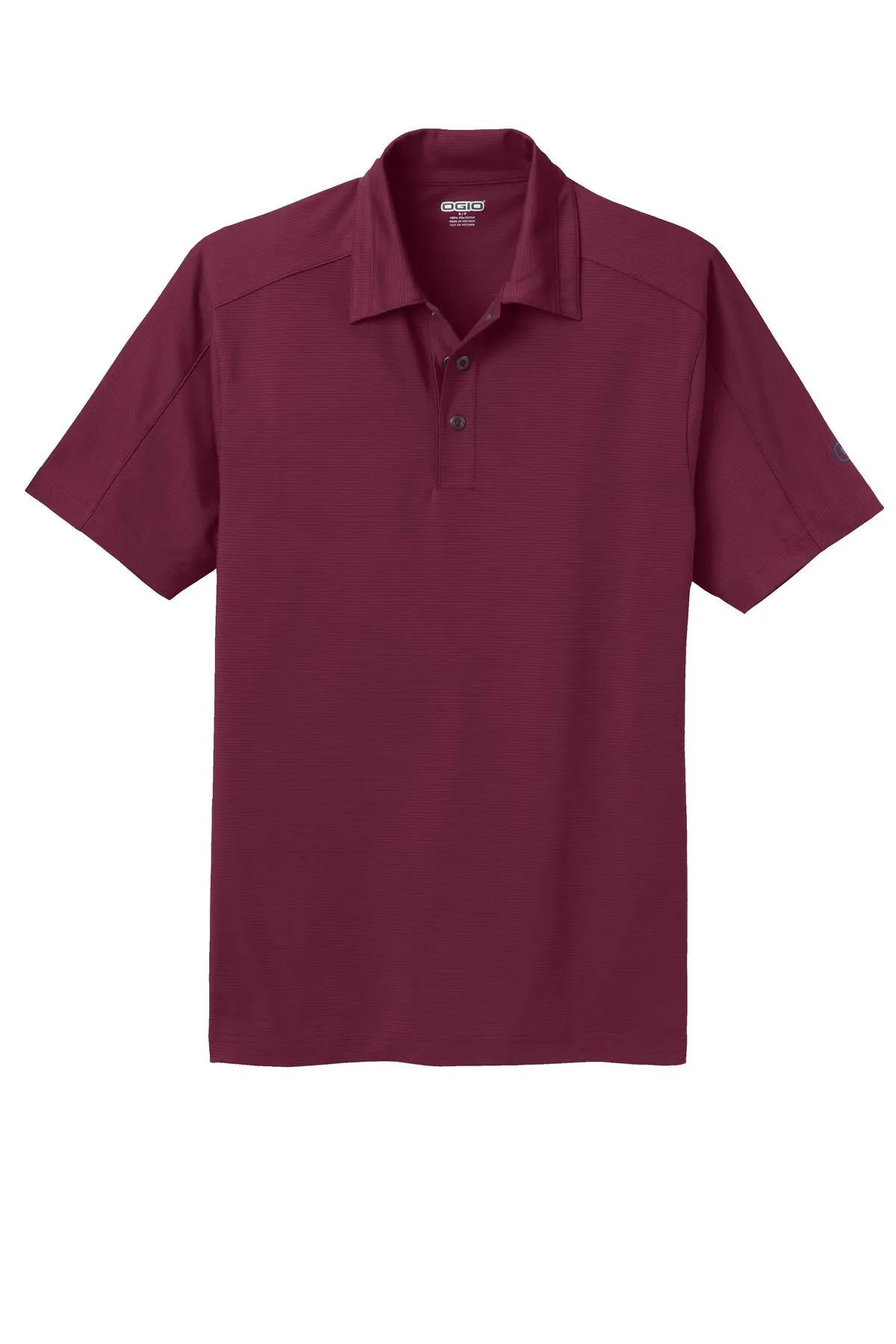 OGIO Linear Polo. OG1030 Molten Maroon