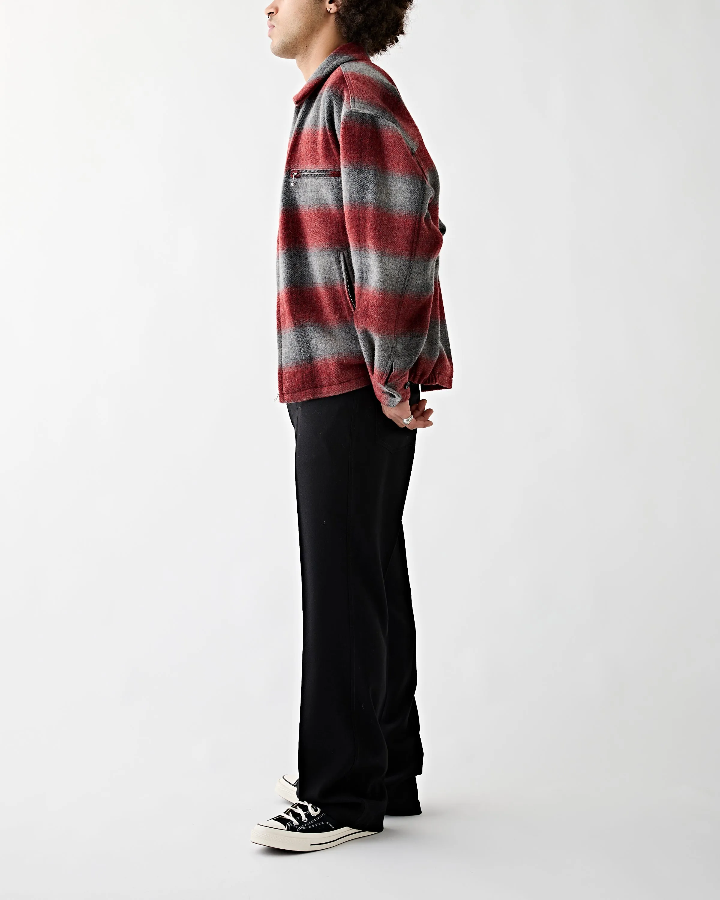 Ombre Check 50's Jacket (Type-1) Red