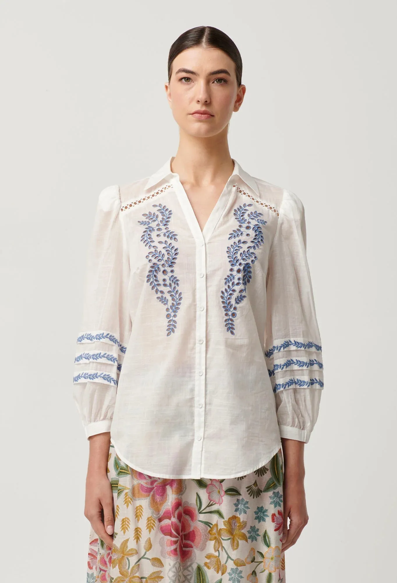 ONCE WAS FLEURINE SHIRT