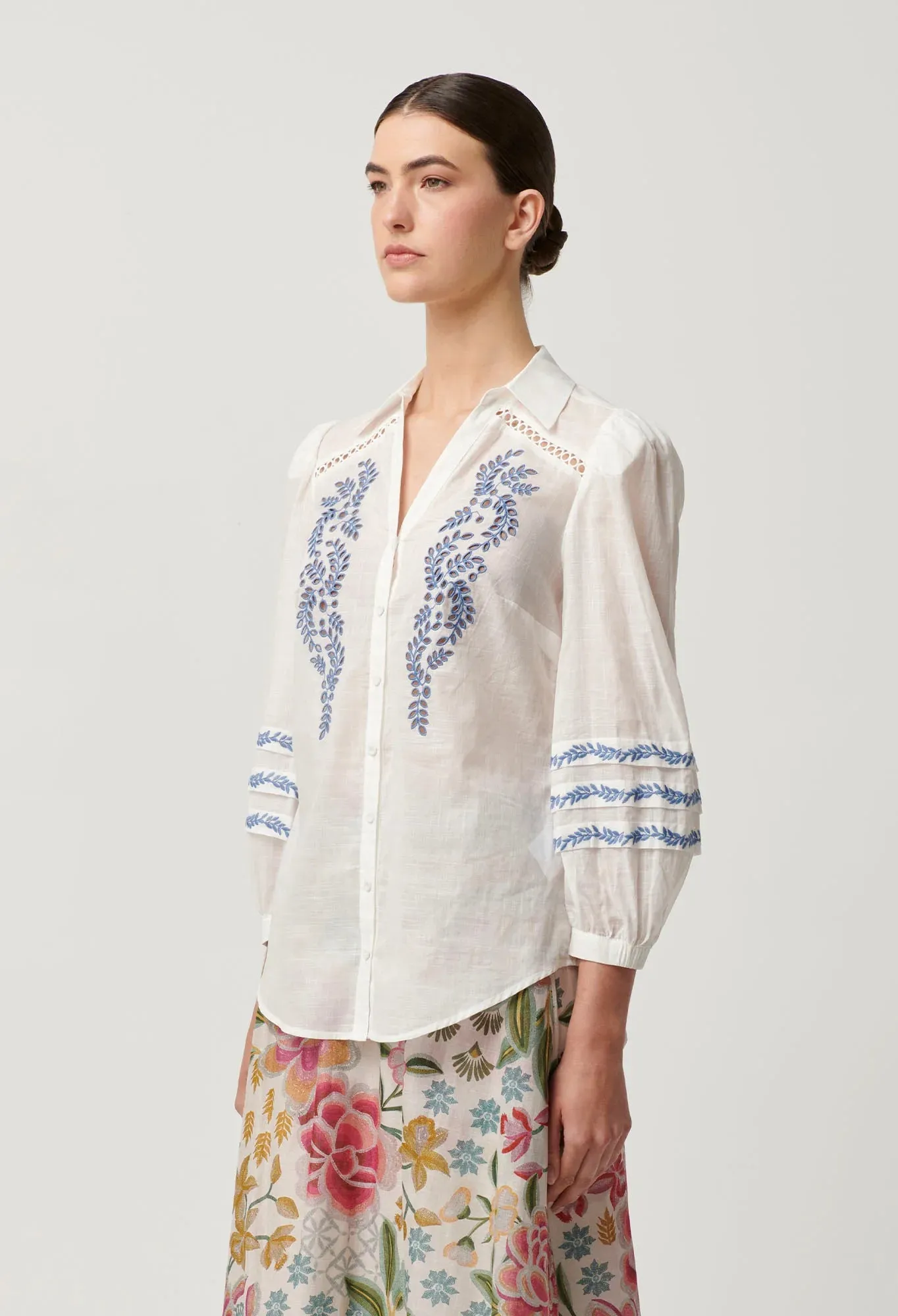 ONCE WAS FLEURINE SHIRT