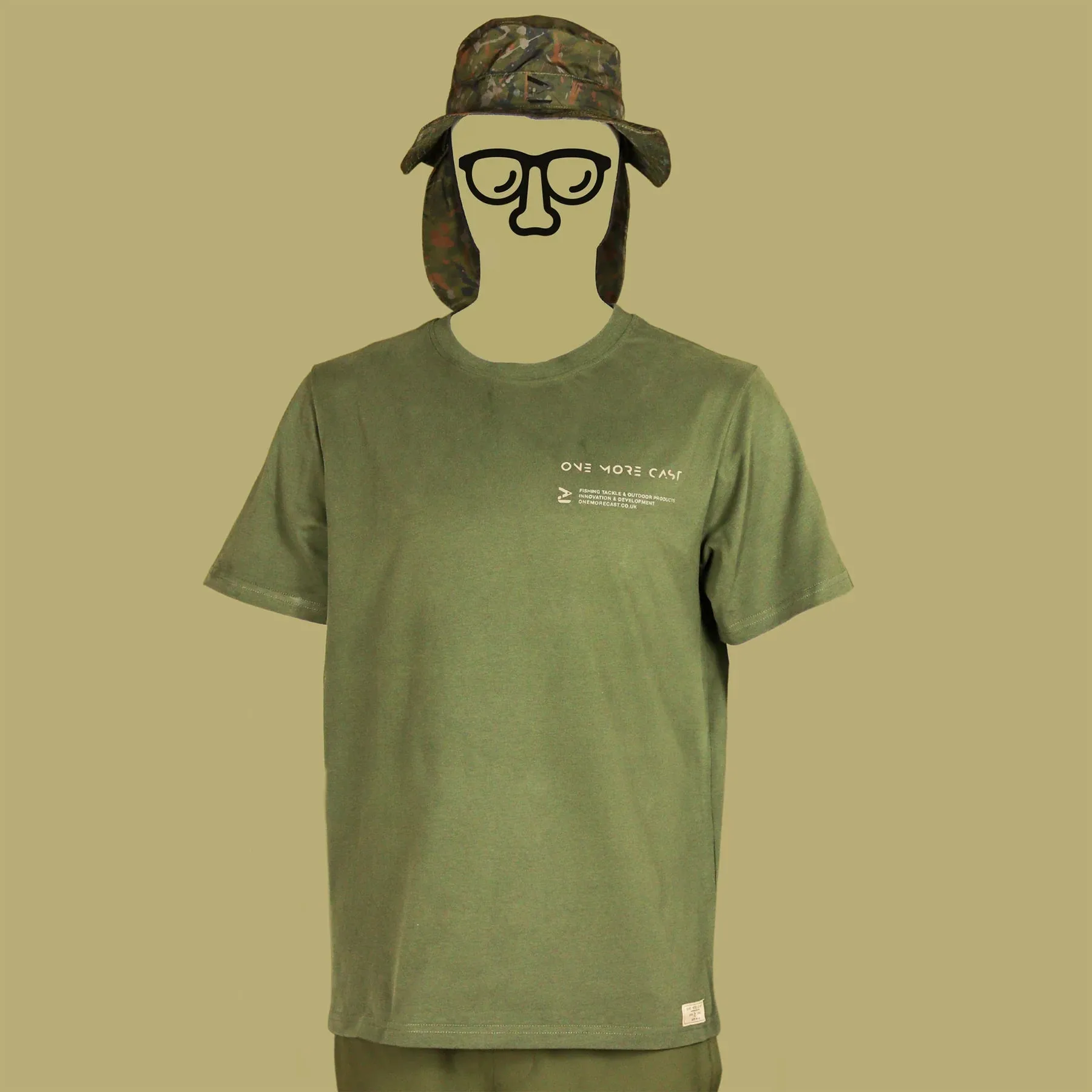 ONE MORE CAST OMC THE INTELLIGENT T - FOREST GREEN