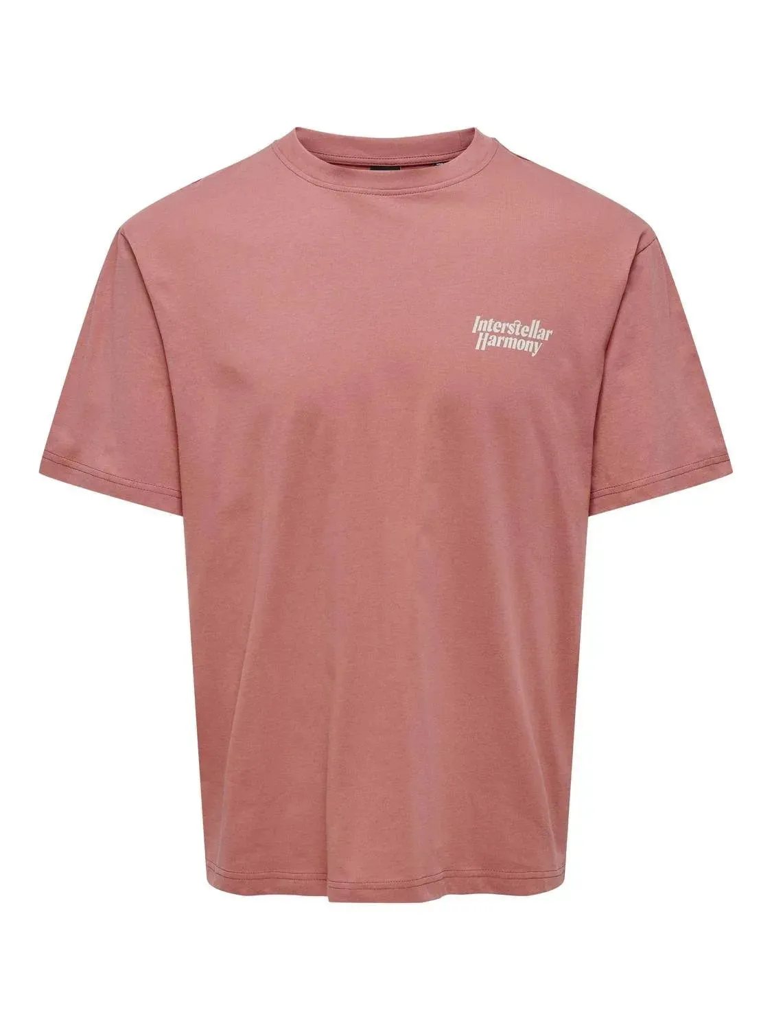 Only & Sons Kason Relax Print T-Shirt Dusty Ceder