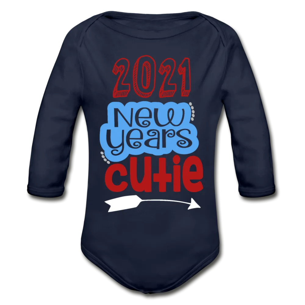 Organic Long Sleeve Baby Bodysuit