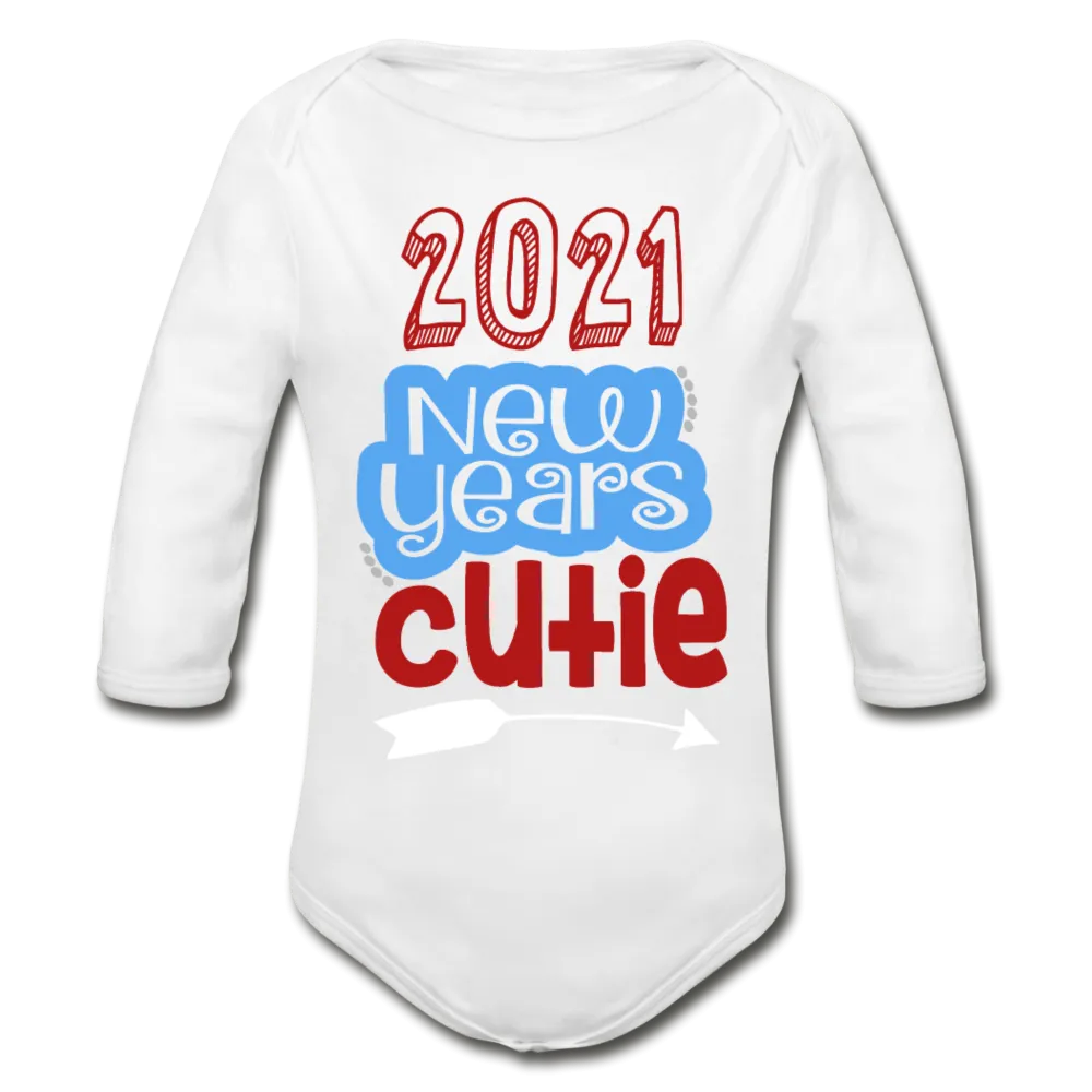 Organic Long Sleeve Baby Bodysuit
