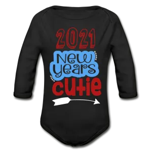 Organic Long Sleeve Baby Bodysuit