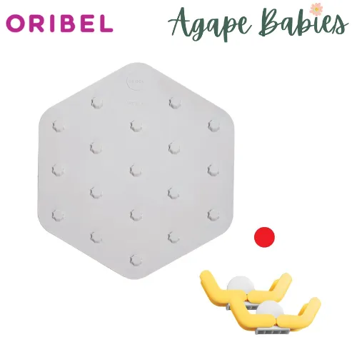 Oribel Vertiplay STEM Marble Run Wall Toy Part - 1 Base Board   1 Wooden Ball   End Connectors