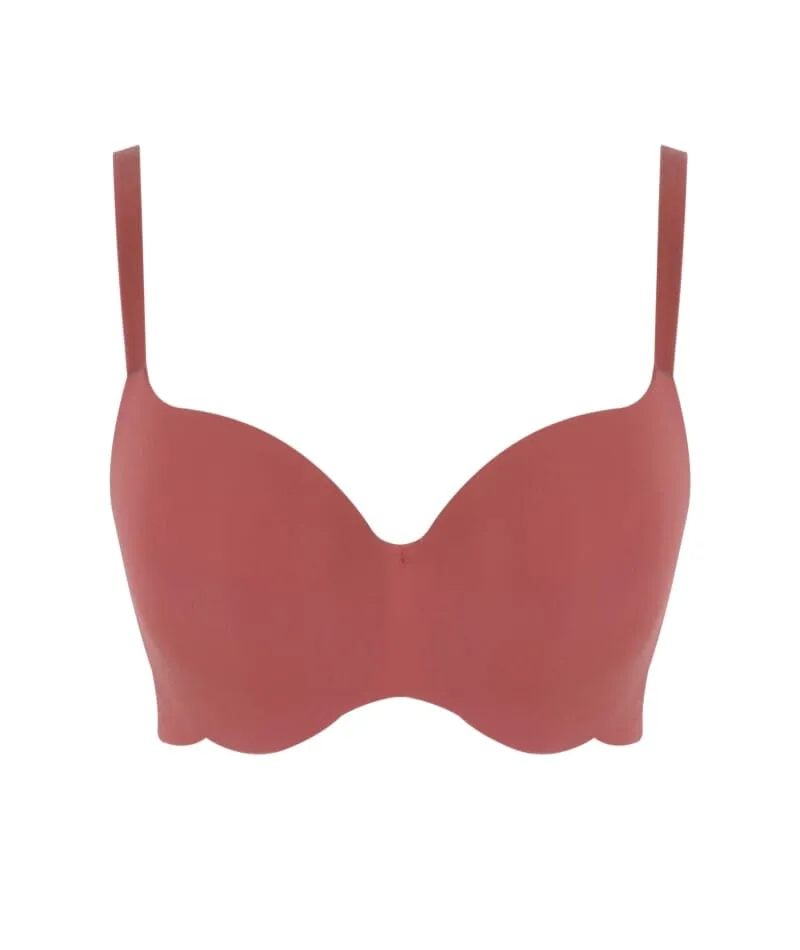 Panache 365 Underwired T-Shirt Bra - Lipstick