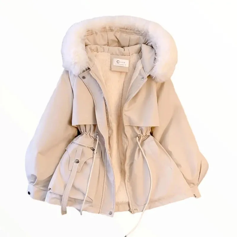 Parka femme militaire elegante