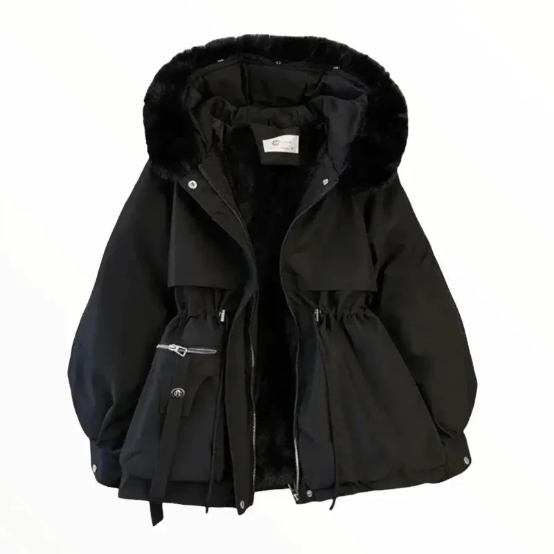Parka femme militaire elegante