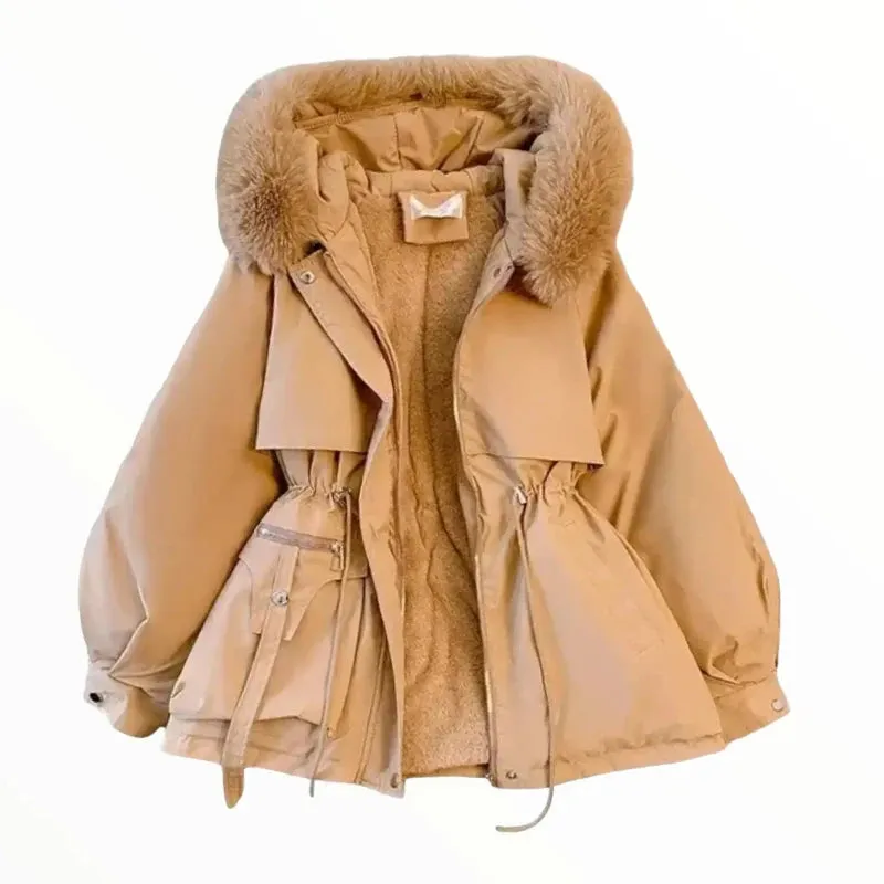 Parka femme militaire elegante