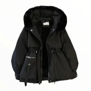 Parka femme militaire elegante
