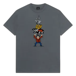 Passport Weighed Down T-Shirt 'Tar'