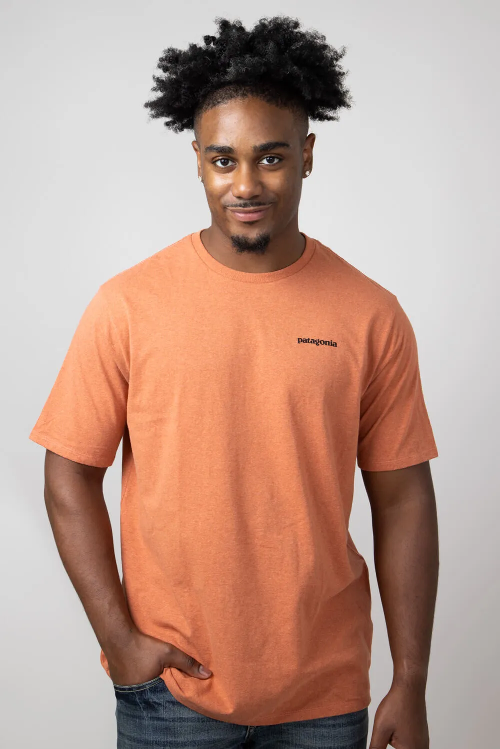 Patagonia Men’s P-6 Responsibili-Tee T-Shirt in Redtail Rust | 38504-RTLR