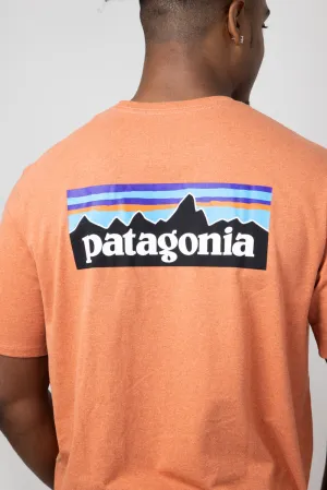 Patagonia Men’s P-6 Responsibili-Tee T-Shirt in Redtail Rust | 38504-RTLR