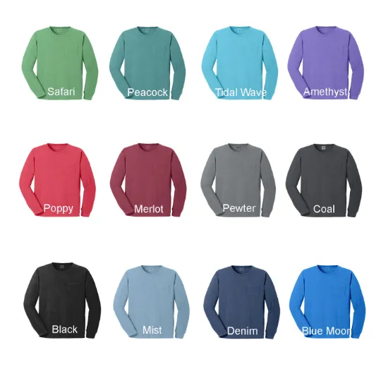 Phi Beta Sigma Long Sleeve Pocket Tee