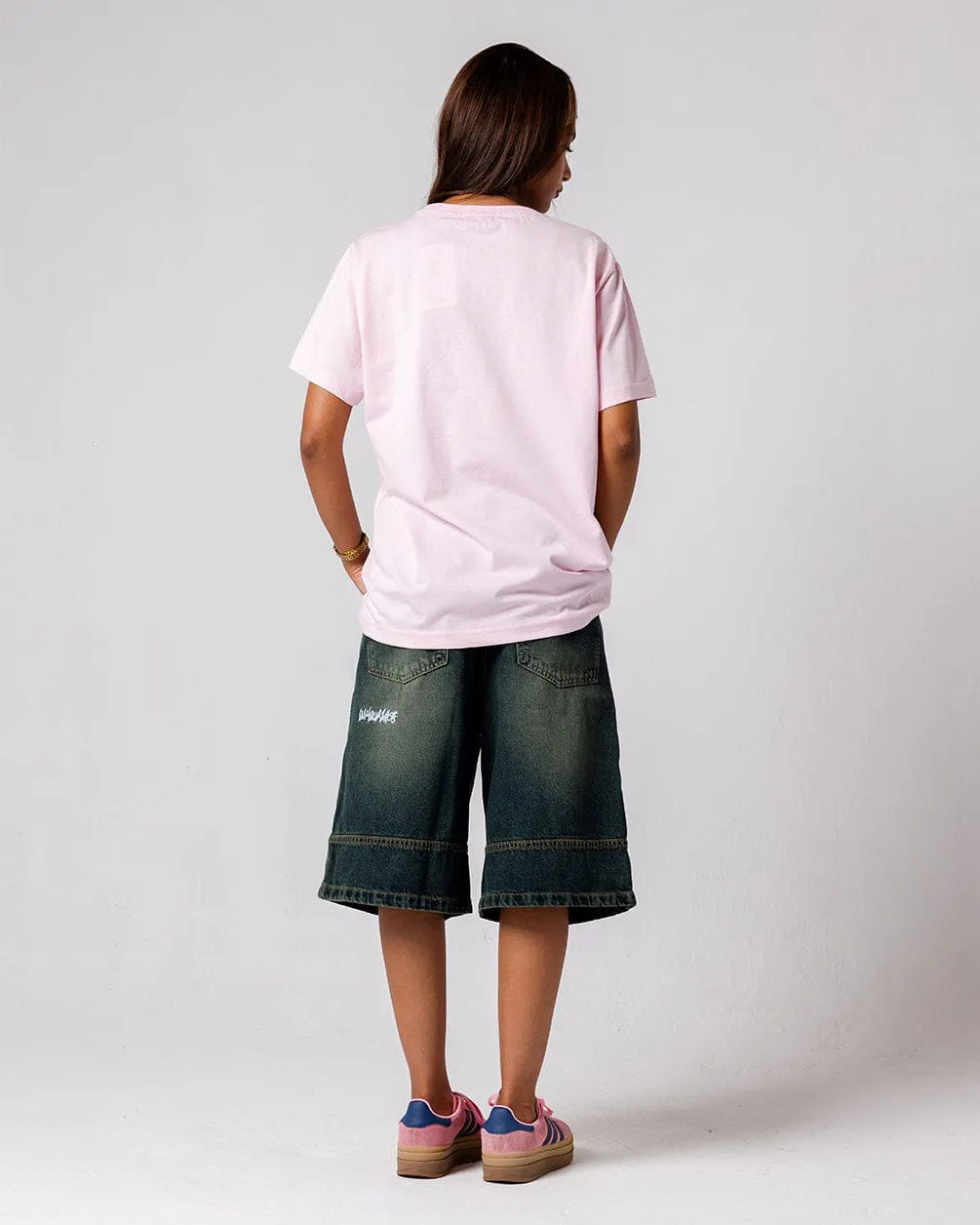Pink IYS Printed Regular Tee