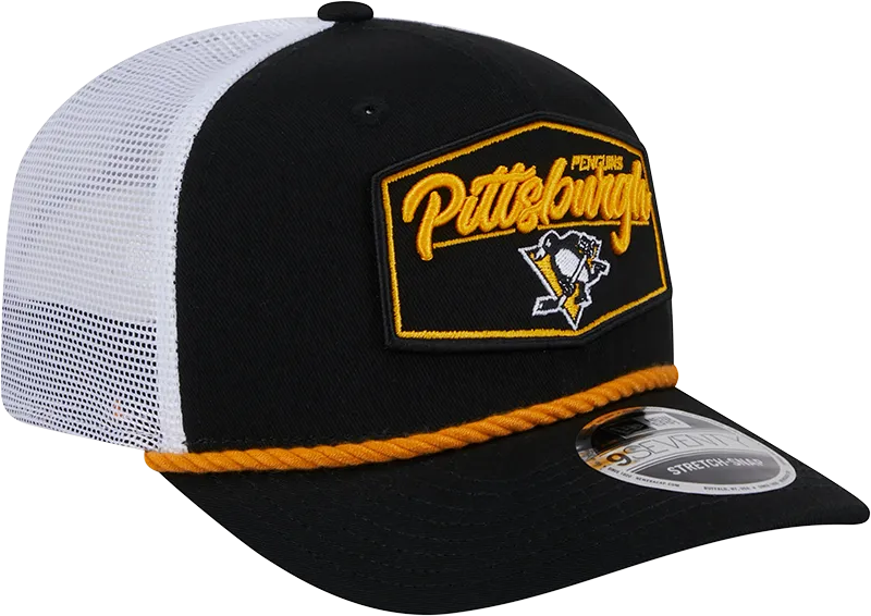Pittsburgh Penguins 9SEVENTY Stretch Snap Rope Hat