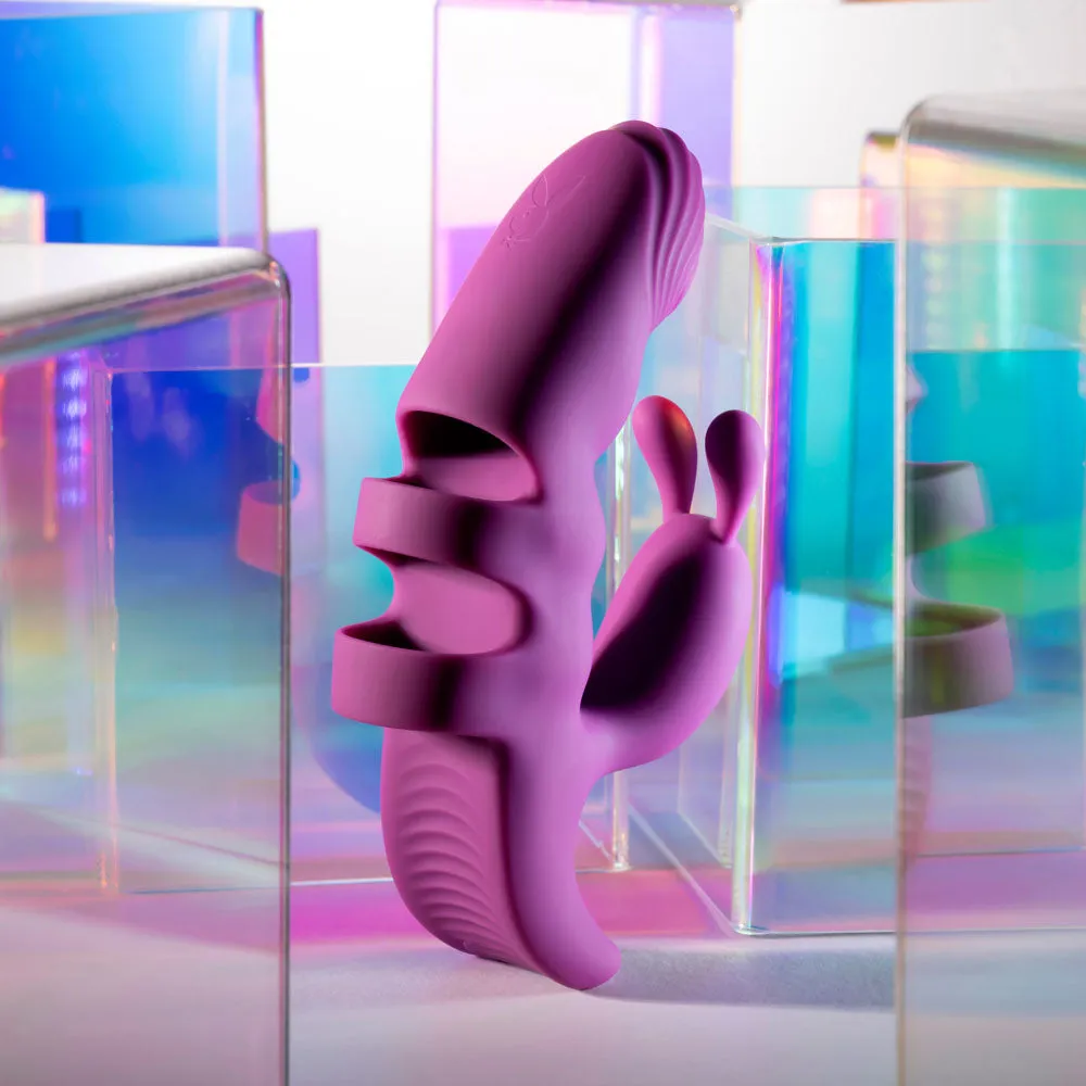 Playboy Pleasure Lend A Hand Finger Vibrator