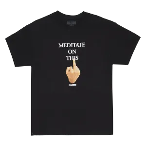 Pleasures Message T-Shirt 'Black'