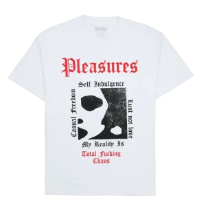 Pleasures Reality T-Shirt 'White'