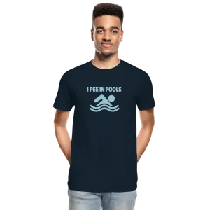 Poolside Confessions: Humorously Honest Swim Tee Premium Organic T-Shirt