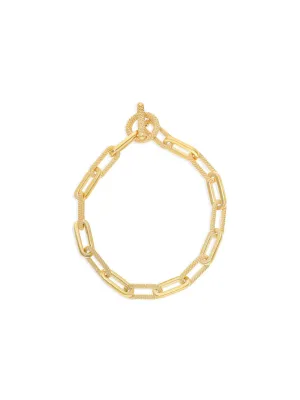 Preeti Sandhu Chunky Link Bracelet in 14k Gold