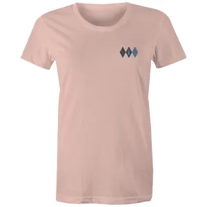 Proud Navy Mum (Argyle) Women's T-shirt