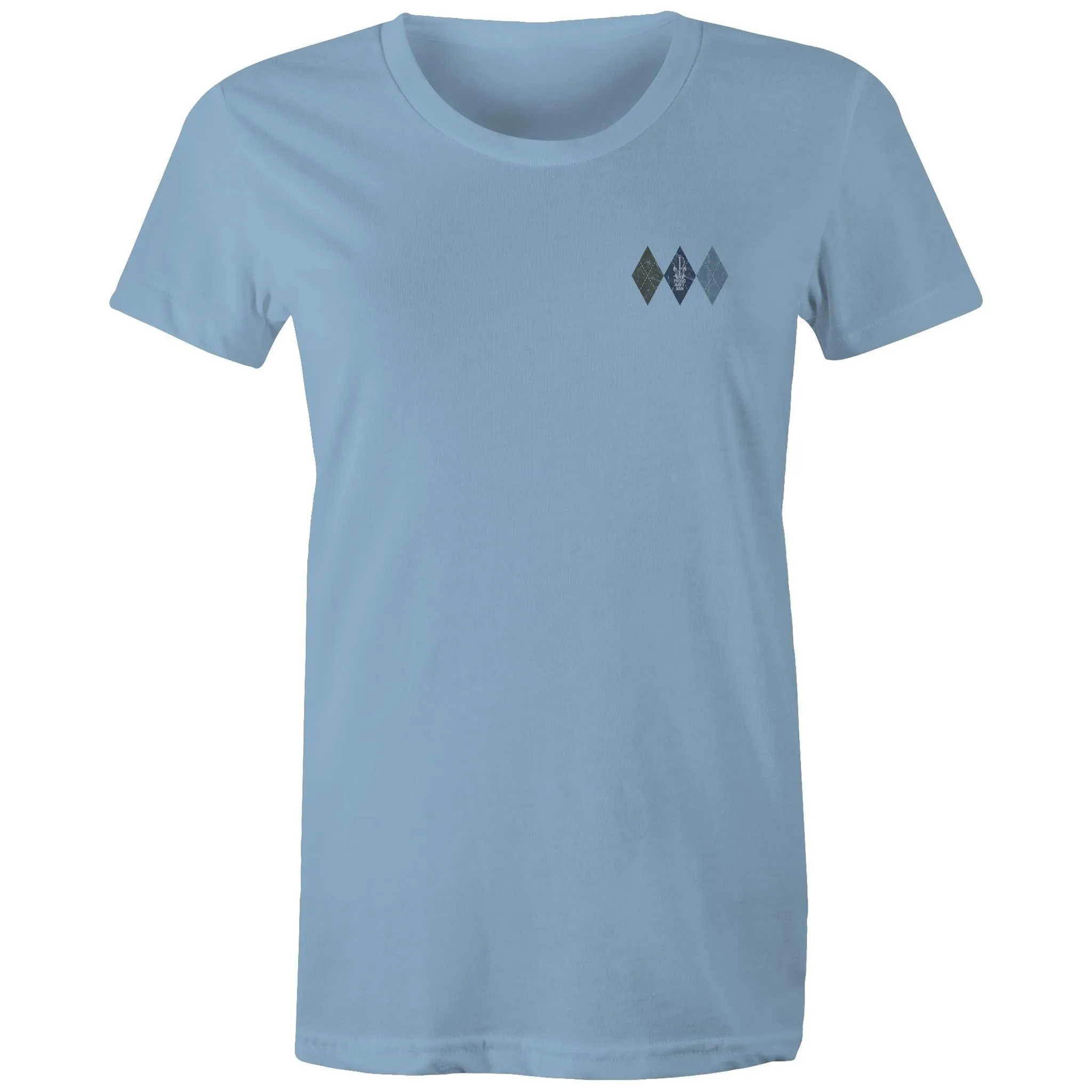 Proud Navy Nan (Argyle) Women's T-shirt
