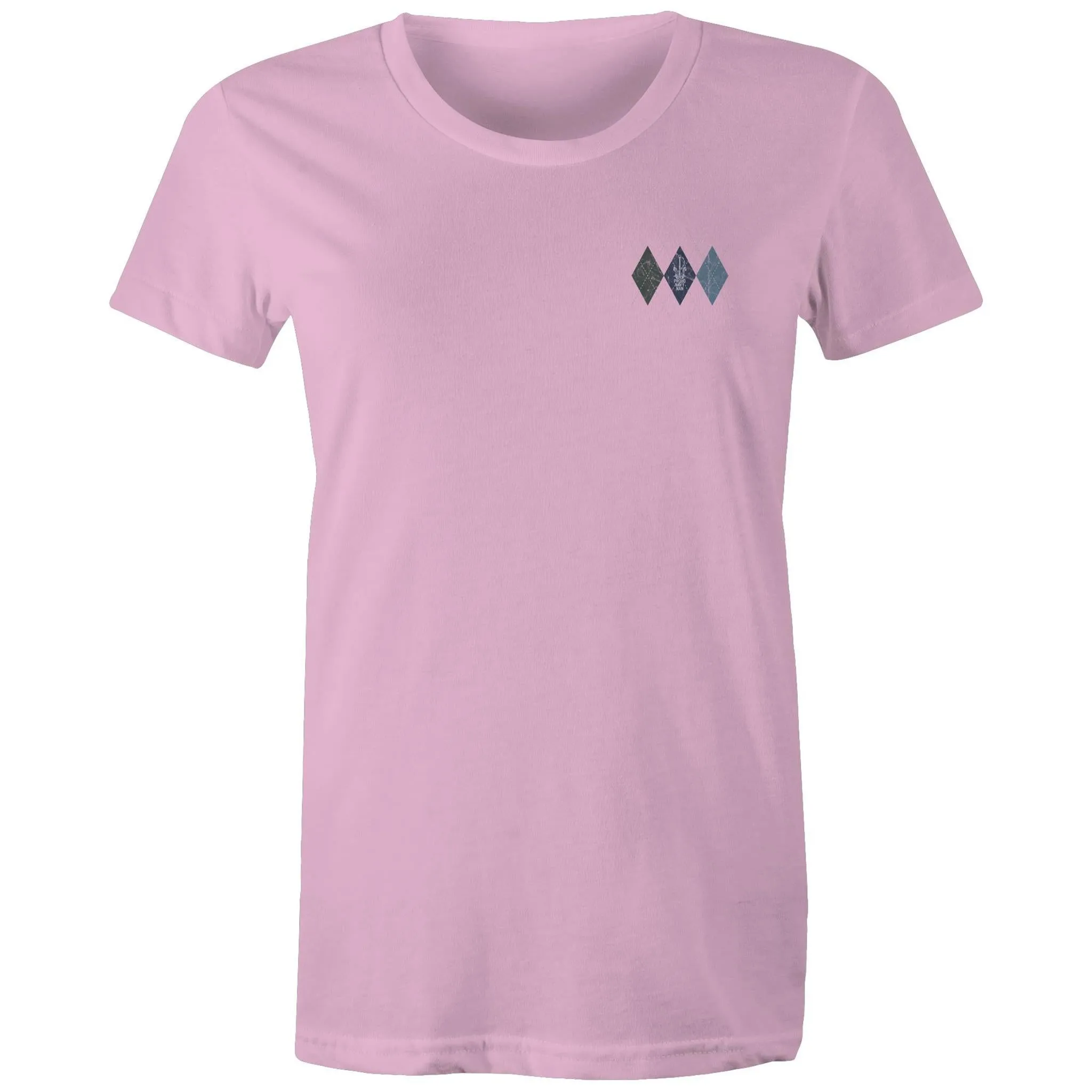 Proud Navy Nan (Argyle) Women's T-shirt