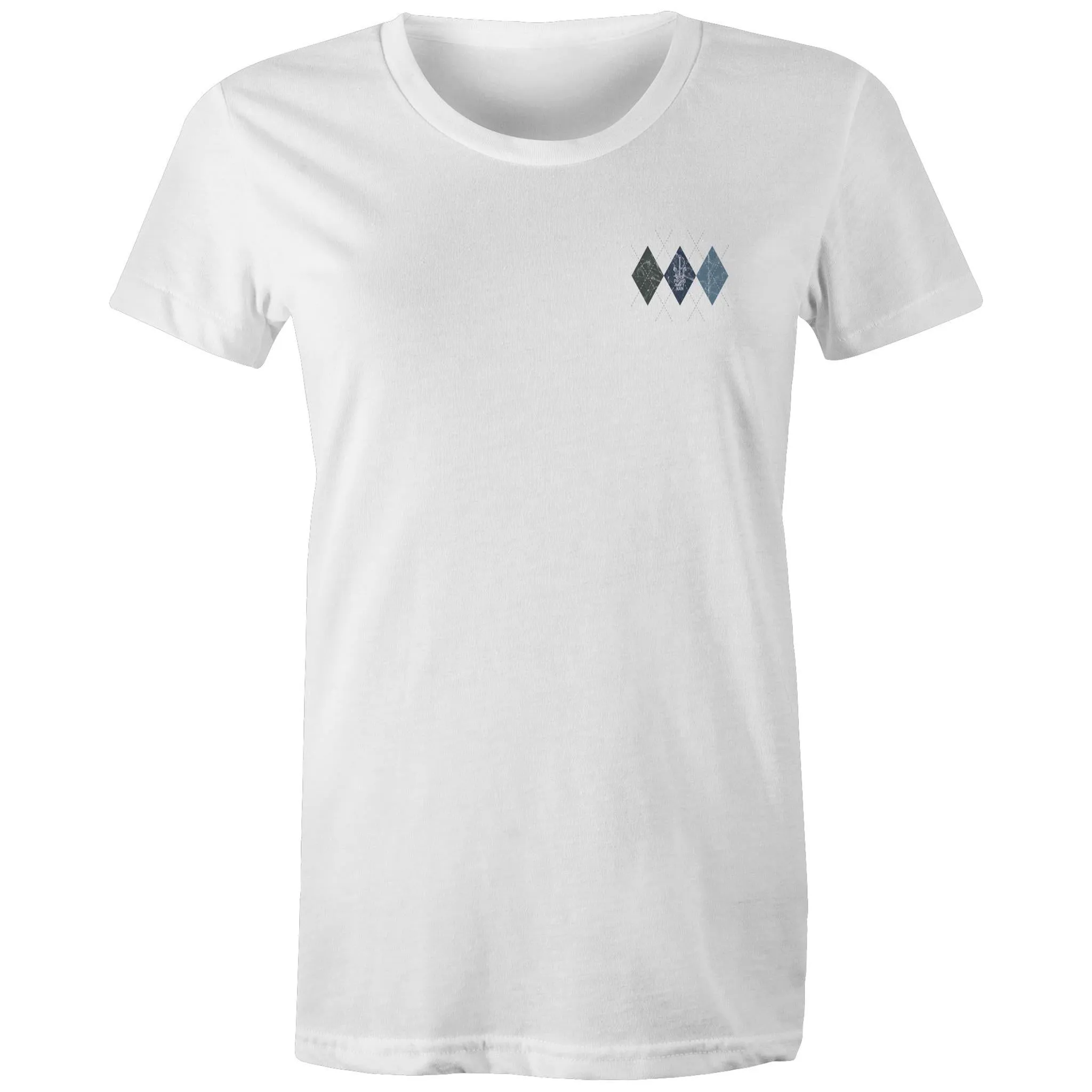 Proud Navy Nan (Argyle) Women's T-shirt