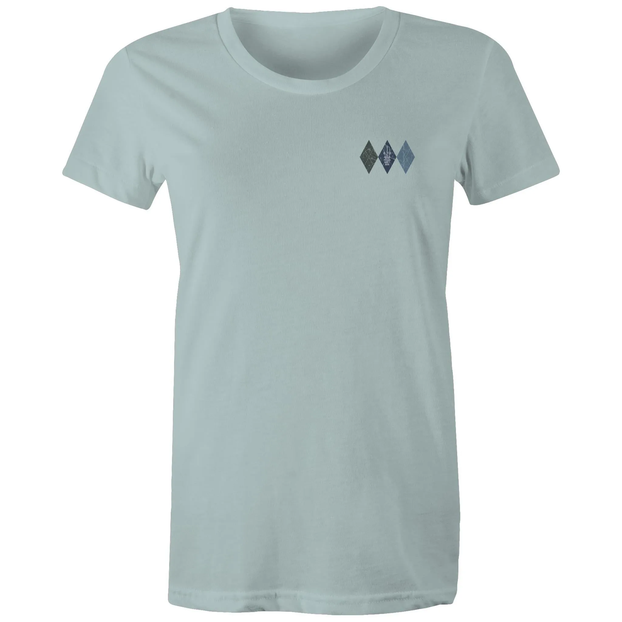 Proud Navy Nan (Argyle) Women's T-shirt
